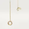 Bracciale Trinity, su catena, diamanti