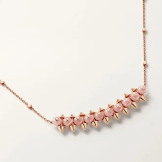 Ciondolo Clash De Cartier, calcedonio rosa
