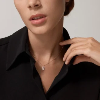 Ciondolo Cuori e Simboli – Oro rosa, diamanti – Cartier