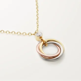 Ciondolo Trinity, 1 diamante