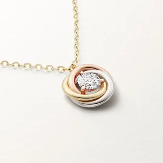 Ciondolo Trinity, 1 diamante