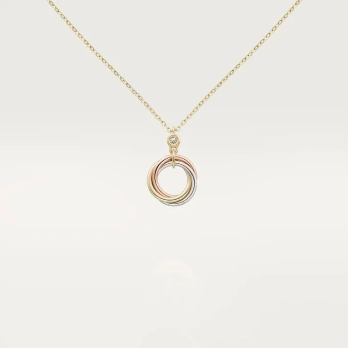 Ciondolo Trinity, 1 diamante