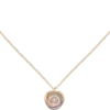 Ciondolo Trinity, 1 diamante, pavé