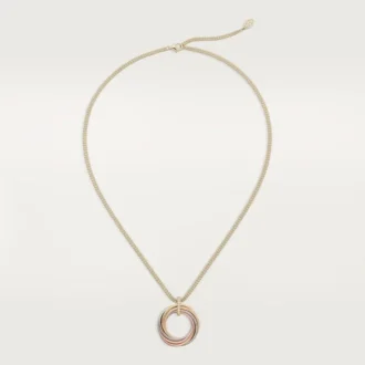 Ciondolo Trinity, sette file, diamanti
