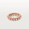 Clash De Cartier – Anello con pavé di diamanti in oro rosa | Cartier Us