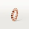 Clash De Cartier – Anello con pavé di diamanti in oro rosa | Cartier Us