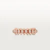 Clash De Cartier – Anello con pavé di diamanti in oro rosa | Cartier Us