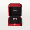 Clash De Cartier – Anello con pavé di diamanti in oro rosa | Cartier Us