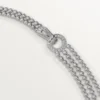 Collana Agrafe, diamanti taglio brillante, pavé