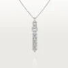 Collana Agrafe – Oro bianco, diamanti – Cartier