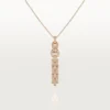 Collana Agrafe – Oro rosa, diamanti – Cartier