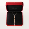 Collana Agrafe – Oro rosa, diamanti – Cartier