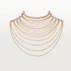 Collana Agrafe, semi-pavé