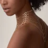 Collana Agrafe, semi-pavé