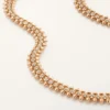 Collana Clash De Cartier, flessibile, modello piccolo, pavé