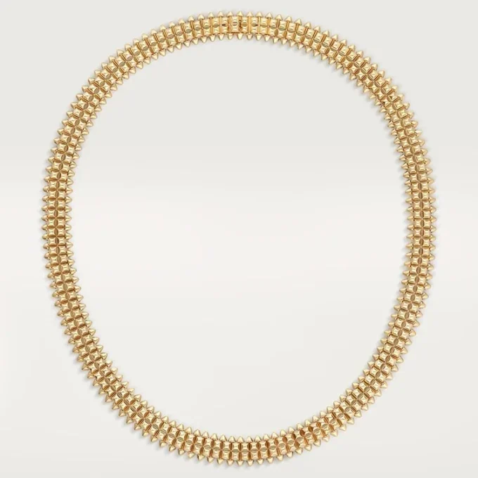 Collana Clash De Cartier, flessibile, a doppia fila