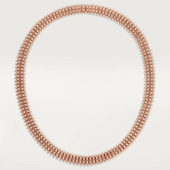 Collana Clash De Cartier, flessibile, a doppia fila