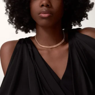 Collana Clash De Cartier, flessibile, a doppia fila