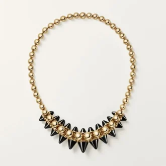 Collana Clash De Cartier, flessibile, modello extra-large, onice