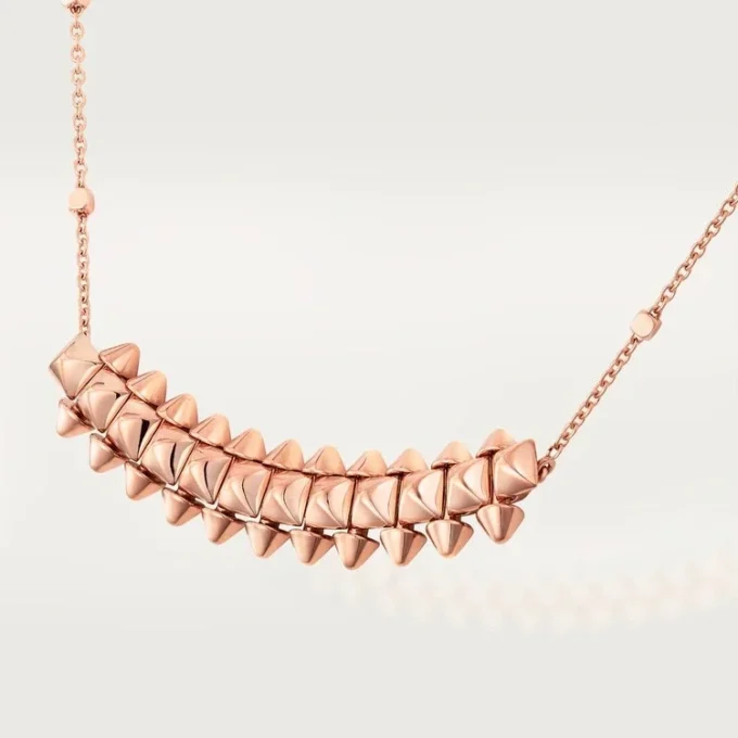 Collana Clash De Cartier modello medio – Oro rosa – Cartier