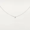 Collana Diamants Legers, Lm – Oro bianco, Diamanti – Cartier
