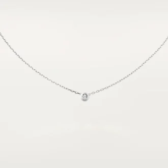Collana Diamants Legers, Lm – Oro bianco, Diamanti – Cartier