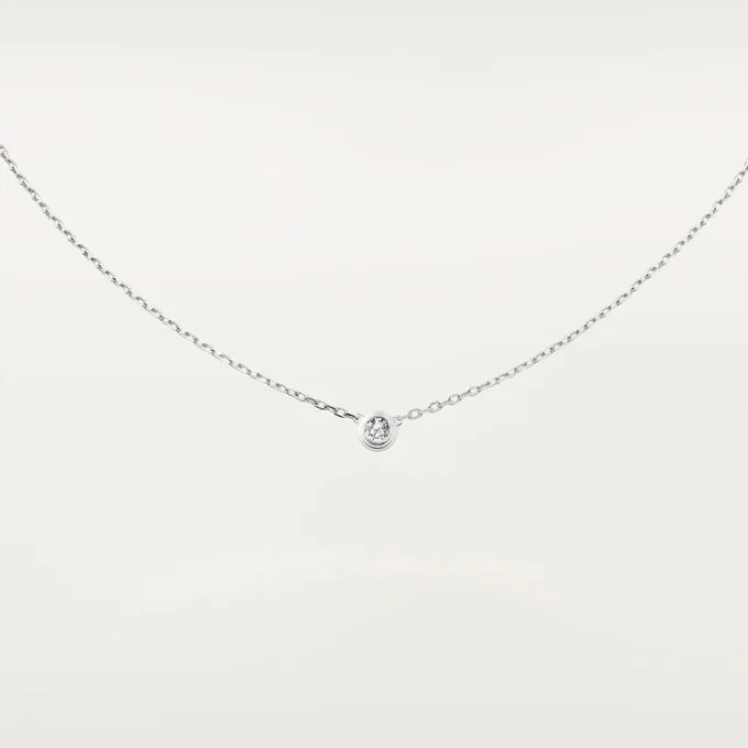 Collana Diamants Legers, Lm – Oro bianco, Diamanti – Cartier