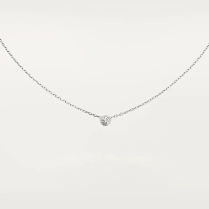 Collana Diamants Legers, Sm – Oro bianco, Diamante – Cartier