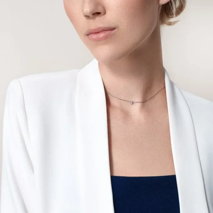 Collana Diamants Legers, Sm – Oro bianco, Diamante – Cartier