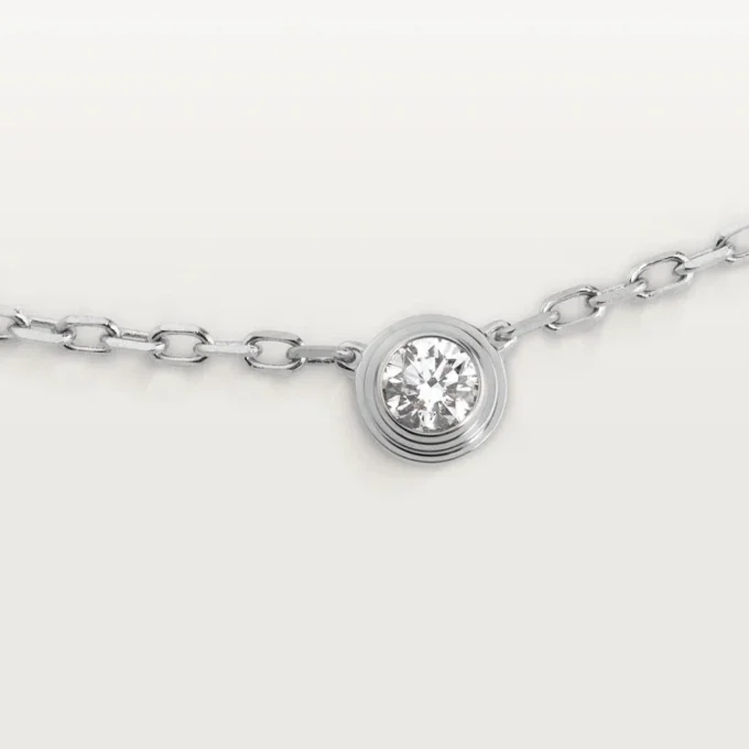 Collana Diamants Legers, Sm – Oro bianco, Diamante – Cartier