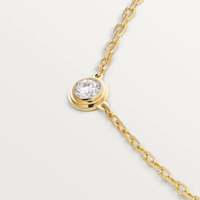 Collana Diamants Legers, Sm – Oro giallo, Diamanti – Cartier