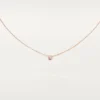 Collana Diamants Legers, Sm – Oro rosa, Diamanti – Cartier