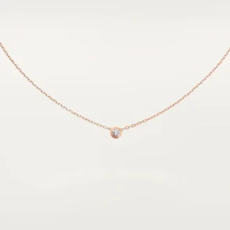 Collana Diamants Legers, Sm – Oro rosa, Diamanti – Cartier