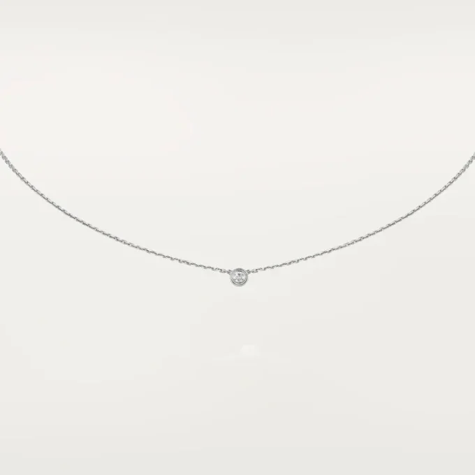 Collana Diamants Legers XS – Oro bianco, diamanti – Cartier