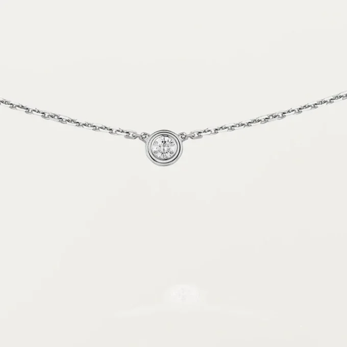 Collana Diamants Legers XS – Oro bianco, diamanti – Cartier