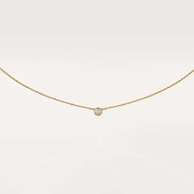 Collana Diamants Legers XS – Oro giallo, diamanti – Cartier