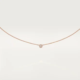Collana Diamants Legers XS – Oro rosa, diamanti – Cartier