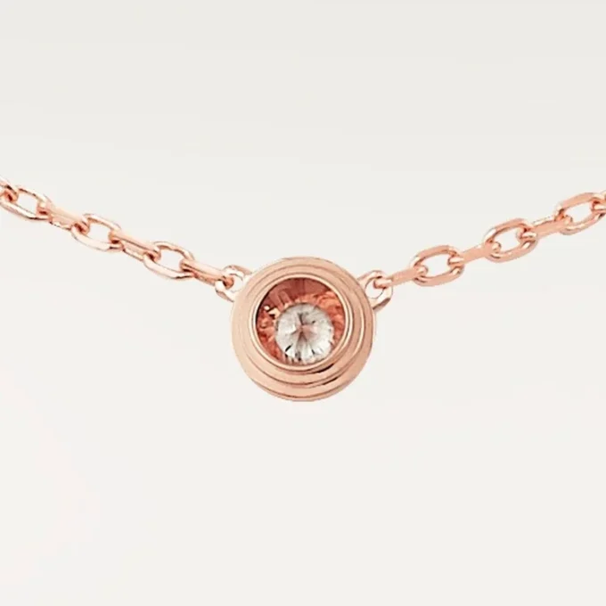 Collana Diamants Legers XS – Oro rosa, diamanti – Cartier