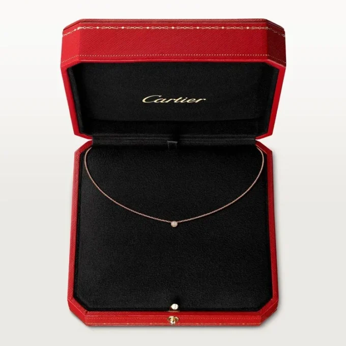 Collana Diamants Legers XS – Oro rosa, diamanti – Cartier