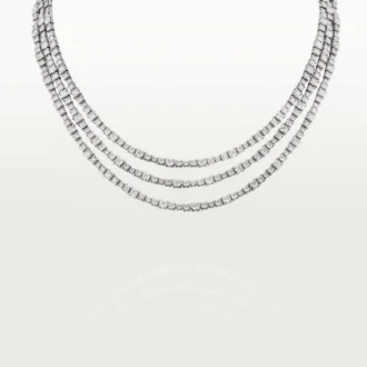 Collana Essential Lines – Oro bianco, Diamanti – Cartier