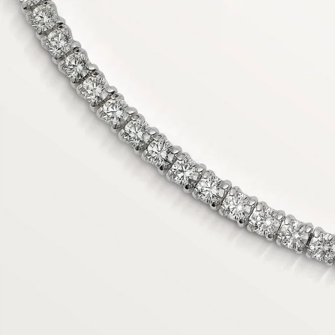 Collana Essential Lines – Oro bianco, Diamanti – Cartier