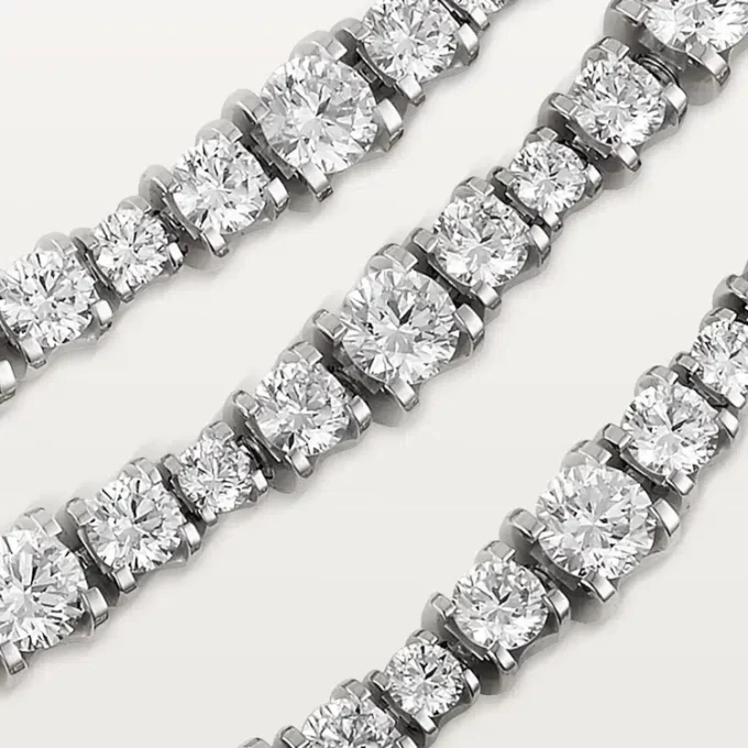 Collana Essential Lines – Oro bianco, Diamanti – Cartier