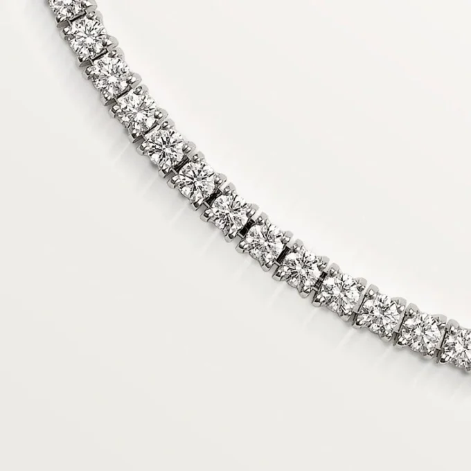 Collana Essential Lines – Oro bianco, Diamanti – Cartier