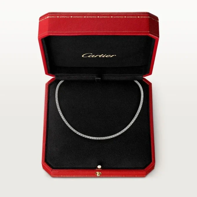 Collana Essential Lines – Oro bianco, Diamanti – Cartier