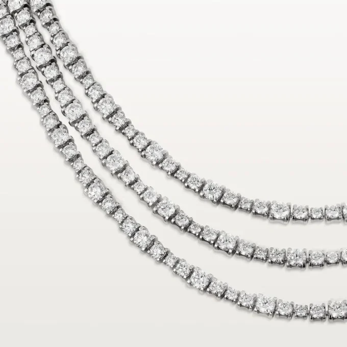 Collana Essential Lines – Oro bianco, Diamanti – Cartier