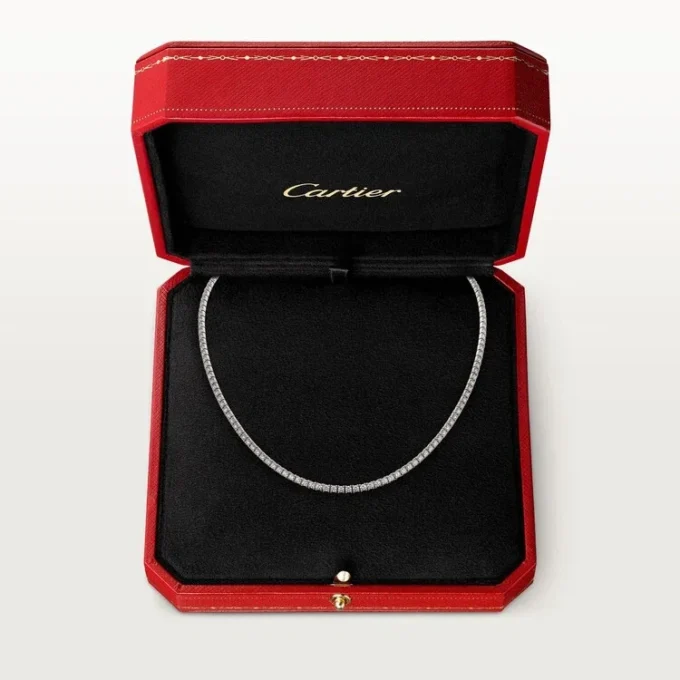Collana Essential Lines – Oro bianco, Diamanti – Cartier