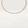 Collana Essential Lines – Oro rosa, diamanti – Cartier