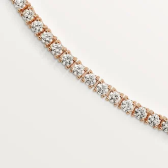 Collana Essential Lines – Oro rosa, diamanti – Cartier