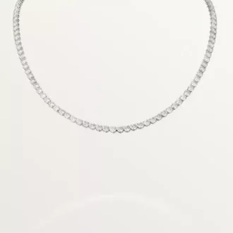 Collana Lignes Essentielles, diamanti taglio brillante