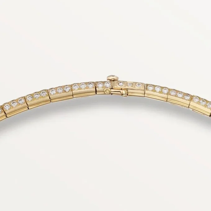 Collana Faune Et Flore De Cartier, diamanti gialli, arancioni e marroni, pavé